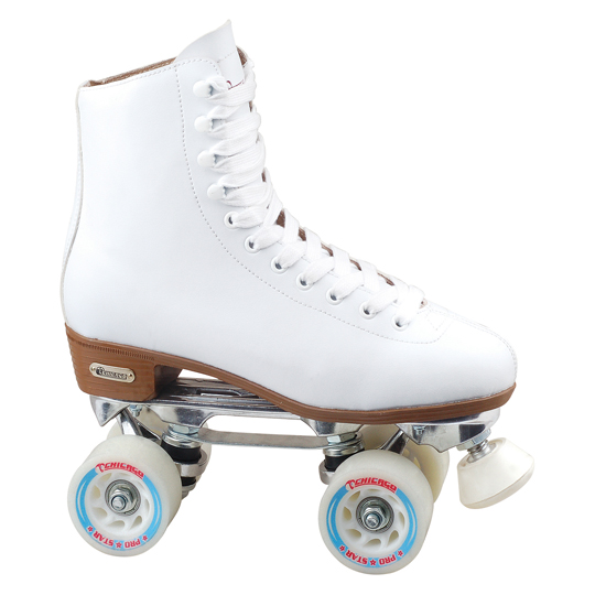 Picture of Chiacago Skate CRS800-11 Ladies Leather Rink Skates 2011&#44; White