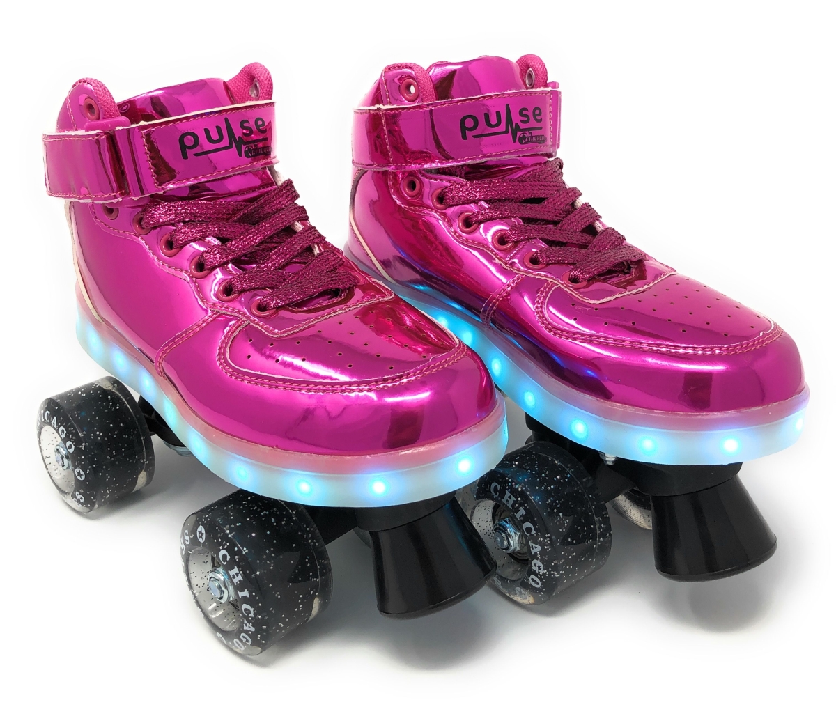 Picture of Chicago Skates CRS710-08 Girls Sidewalk Light-Up Skate&#44; Pink - Size 8