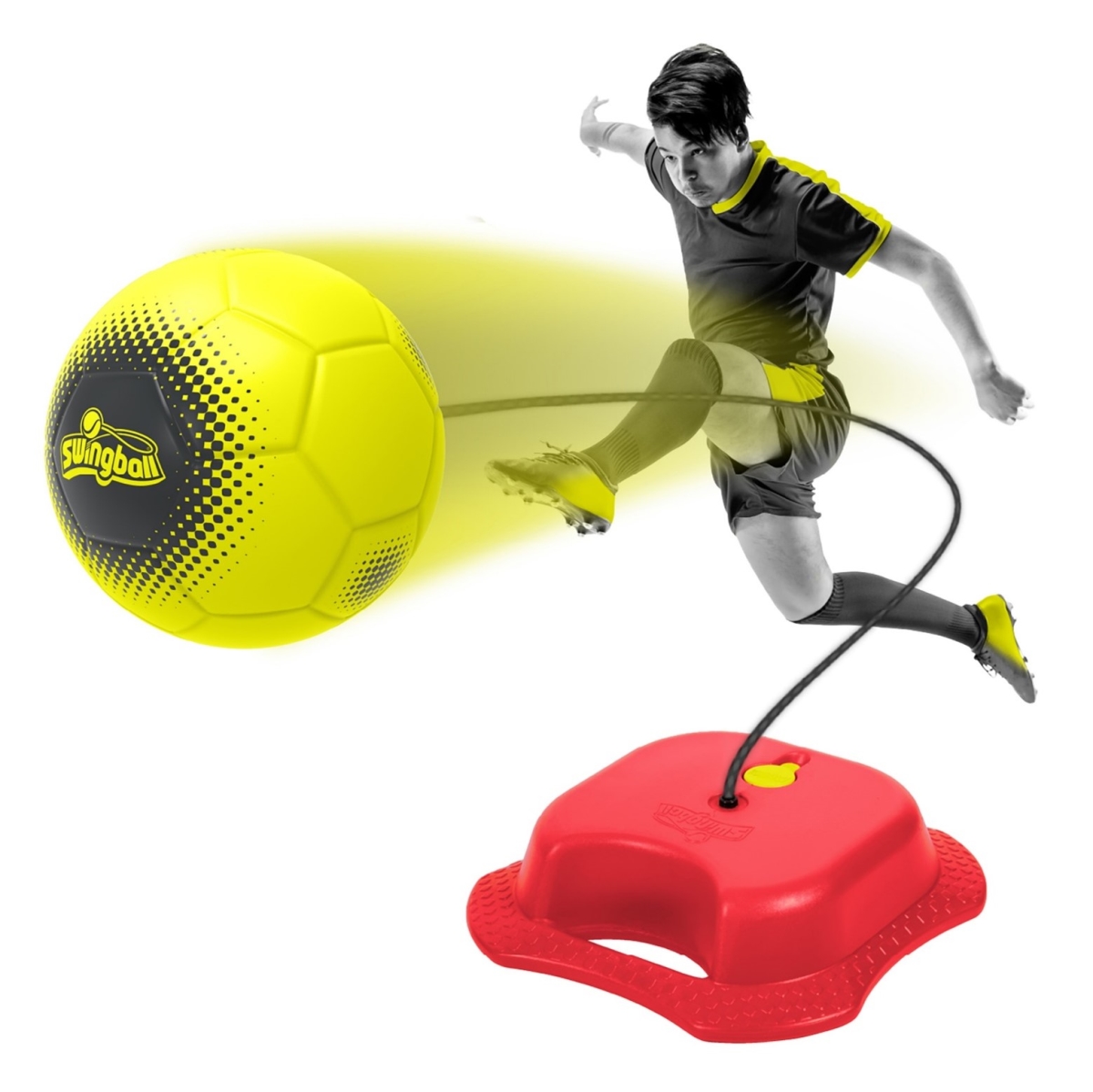 Picture of Mookie MK7212 Reflex Soccer Swingball&#44; Red & Yellow