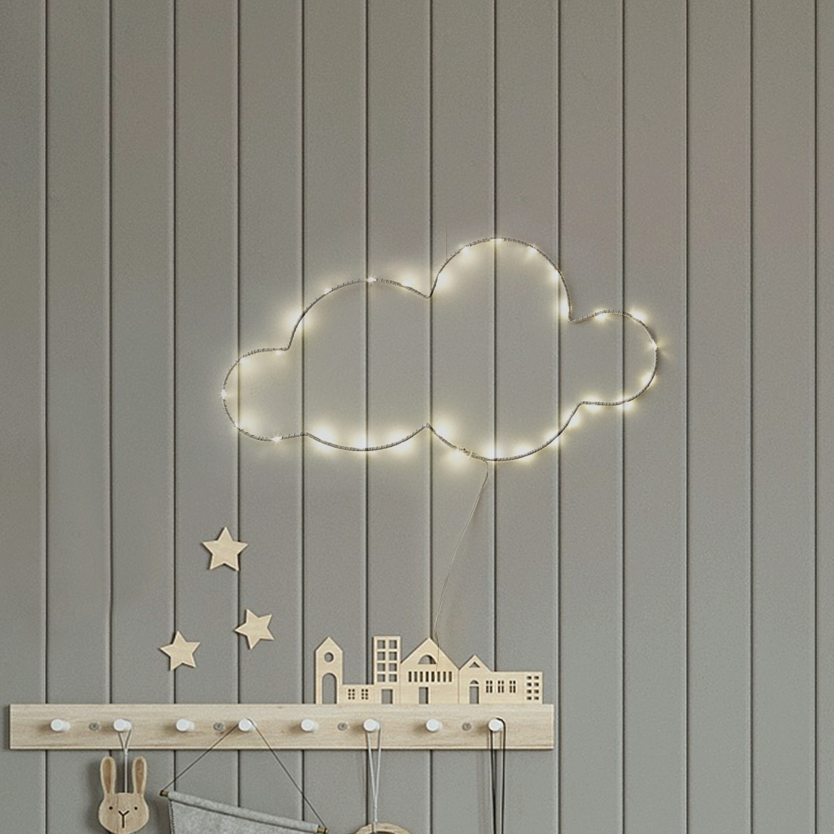Picture of Posh Living LAL380-34NC-UE Posh Living Princess Cloud Accent Light LED Sign