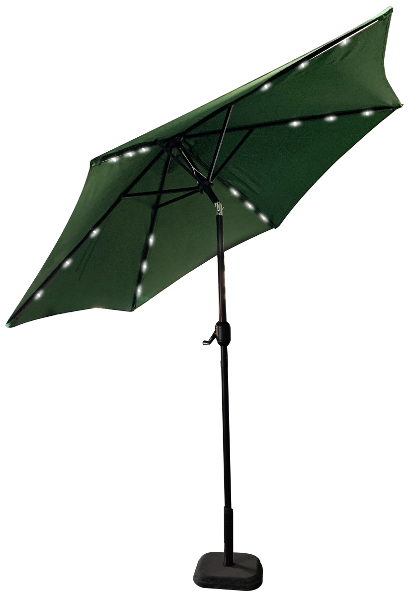 Patio Umbrella LED Light Green 9ft.