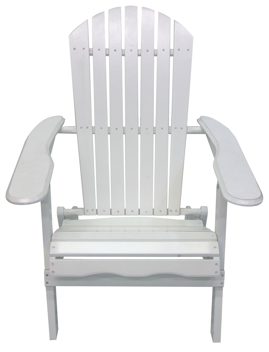 White Folding Adirondack Chair