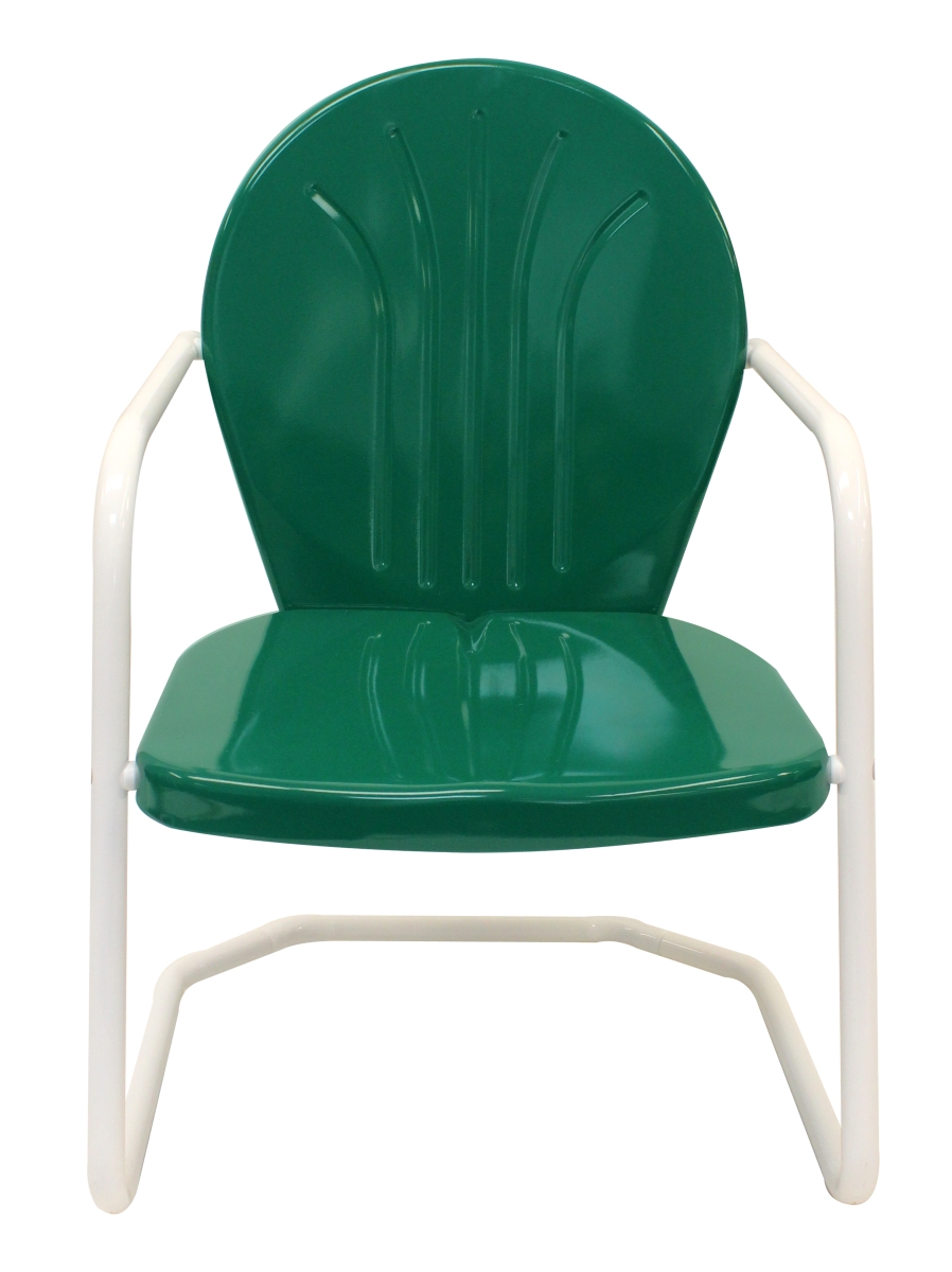 Picture of Leigh Country TX 93508 Leigh Country Dark Green Retro Metal Chair