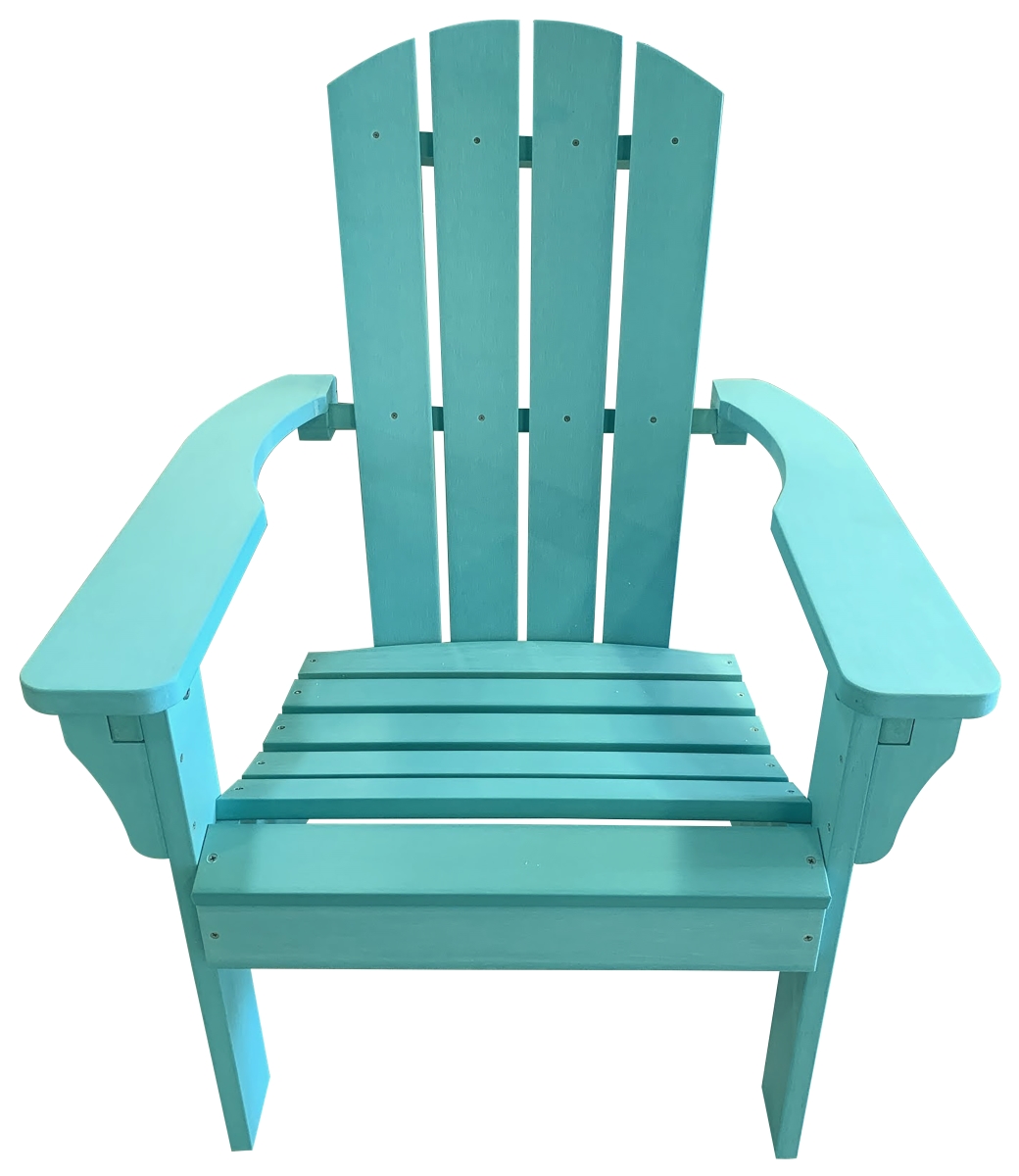 Leigh Country Poly-Resin Adirondack Chair - Turquoise
