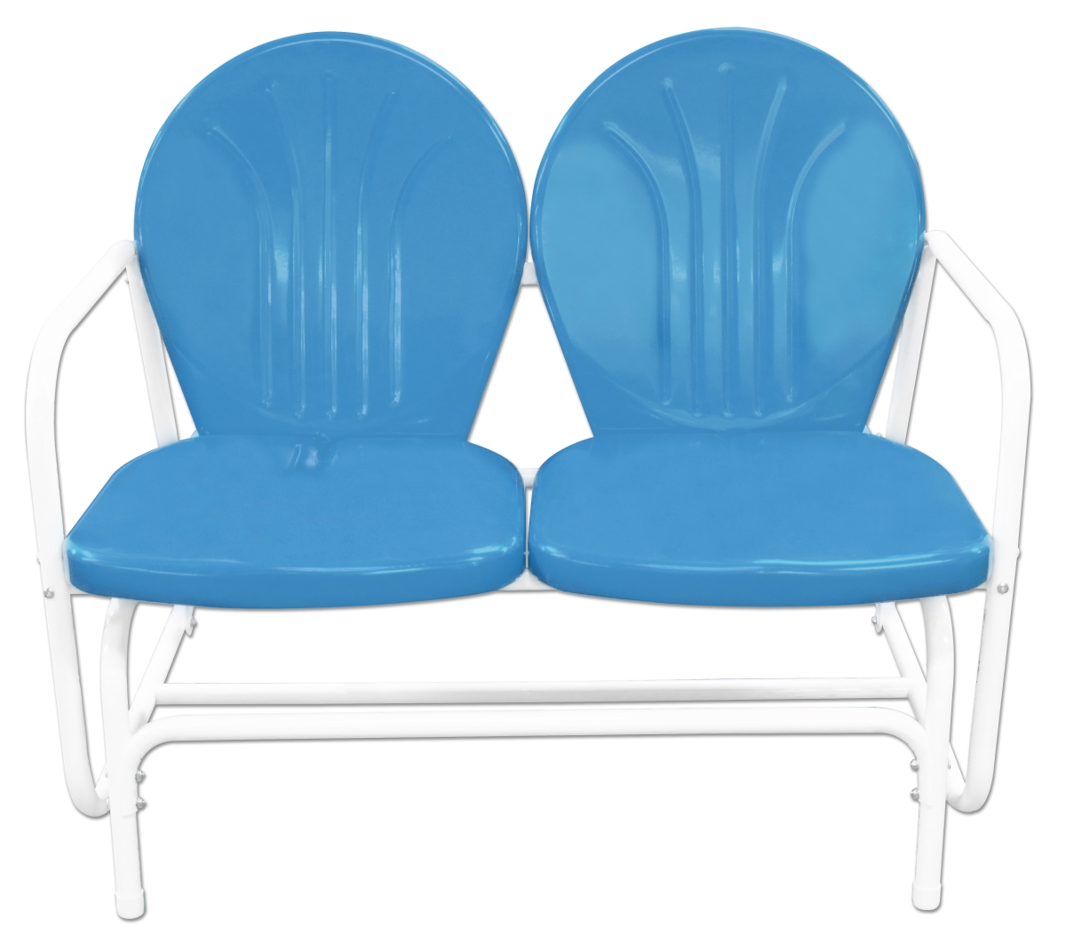 Picture of Leigh Country TX 93515 Leigh Country Retro Double Glider Azure & White