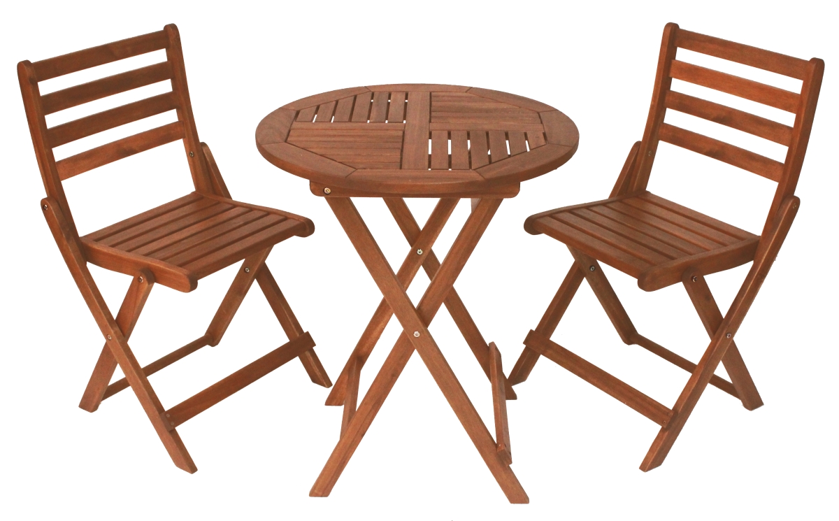 TX 36210 Sequoia Round Folding Bistro Set