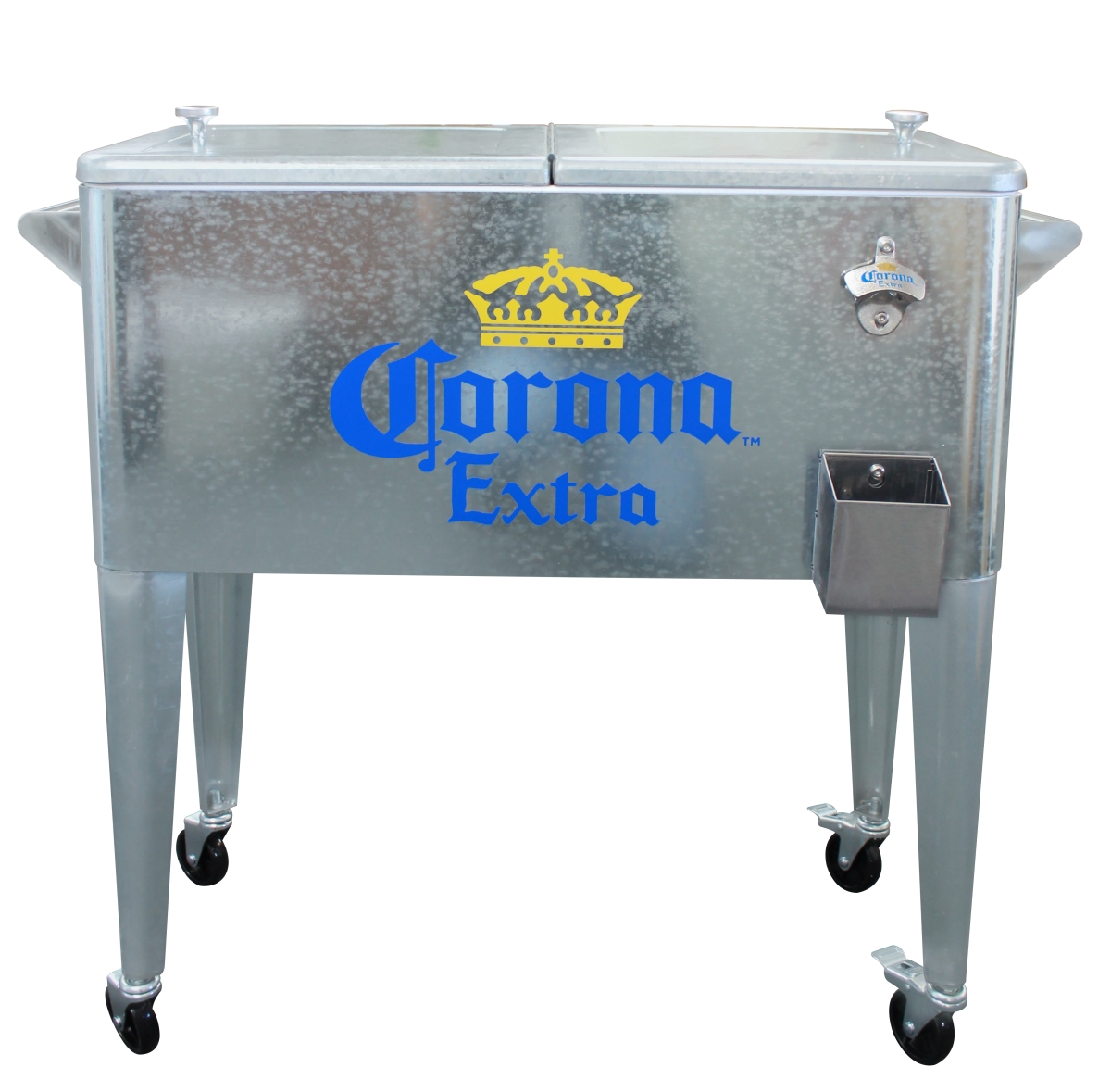 Picture of Leigh Country MC 47902 80 qt. All Galvanized Corona Cooler, Silver