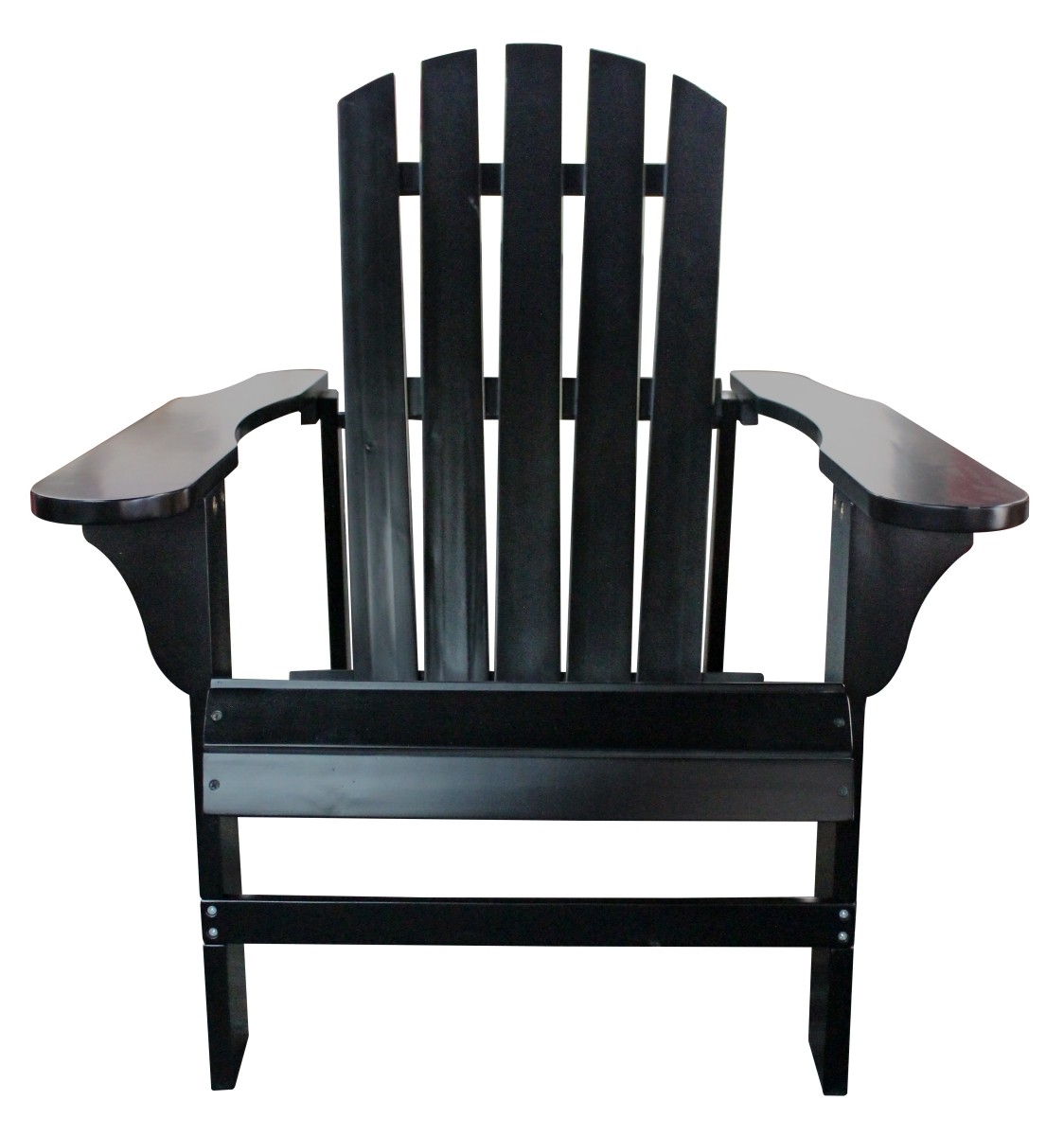 34.8 x 30.5 x 35.2 in. Adirondack Chair - Black