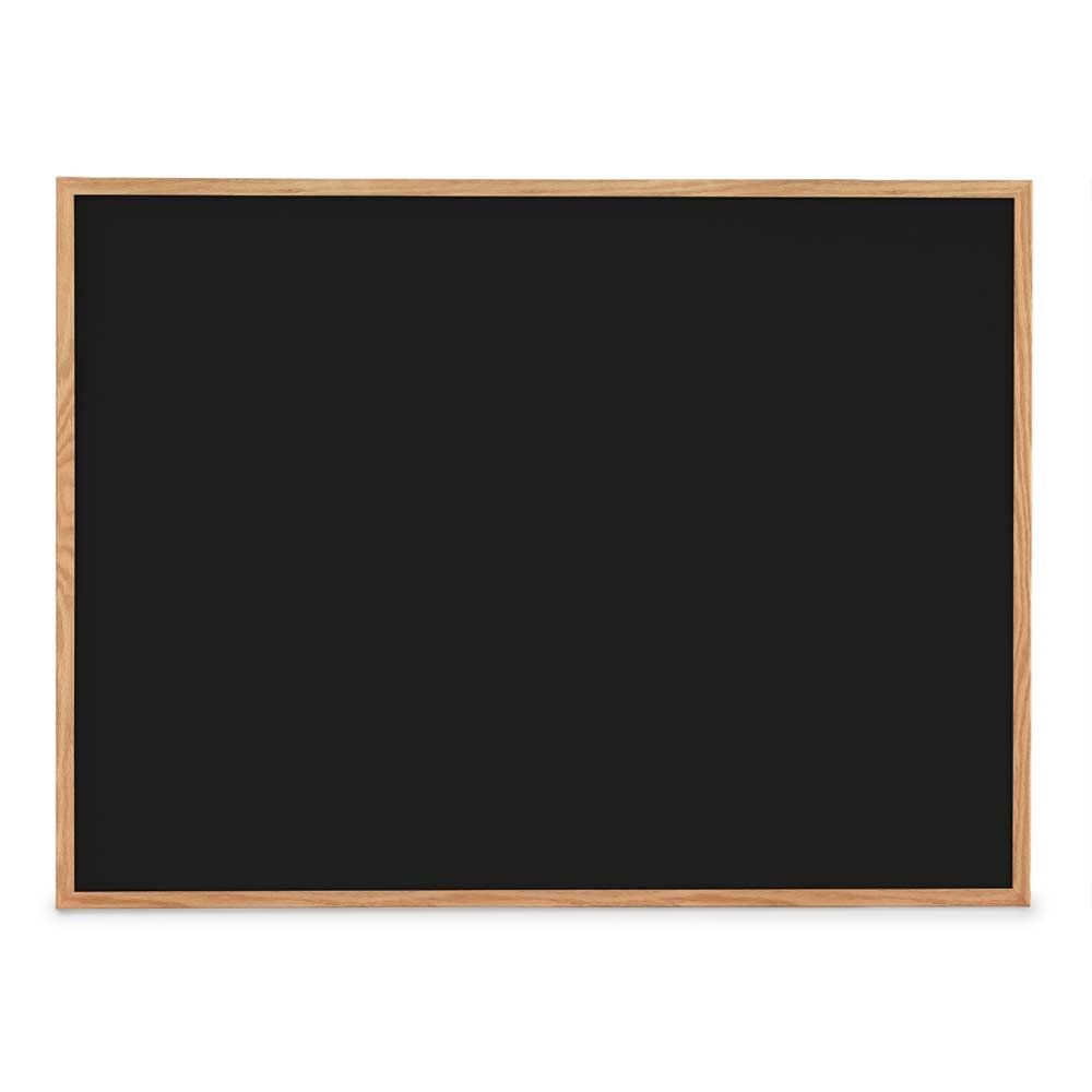 Black dry erase board 48' x 36' Light Oak hardwood frame