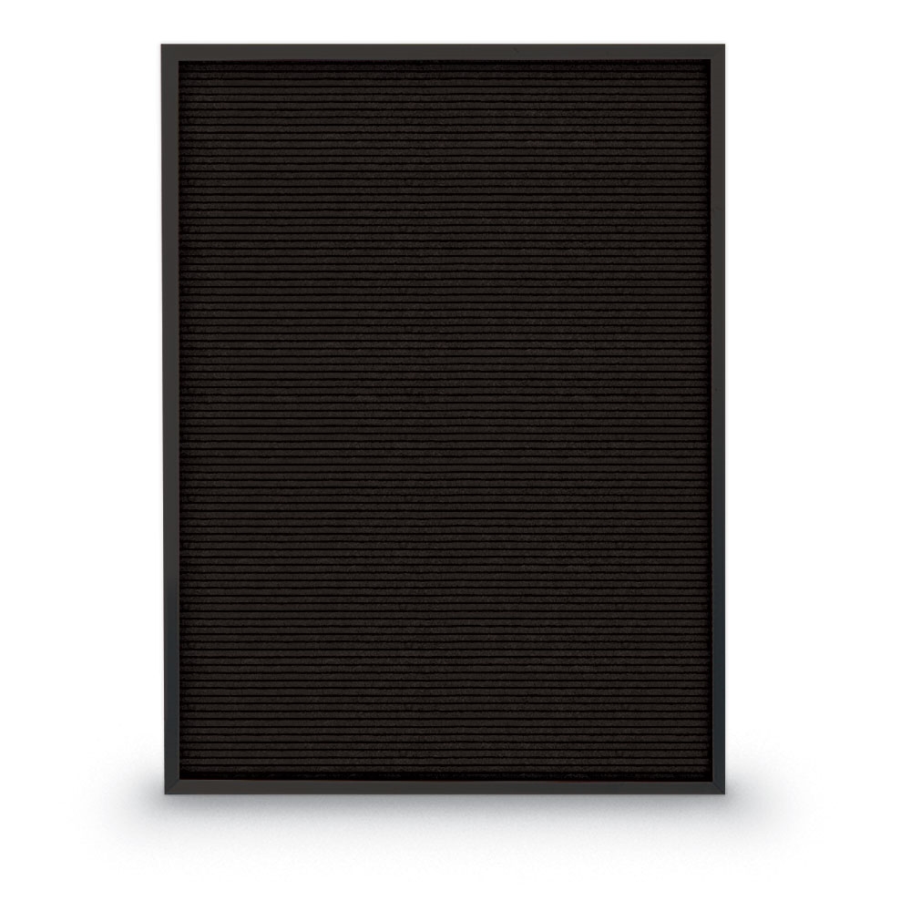 Black letterboard 18' x 24' with Black aluminum frame
