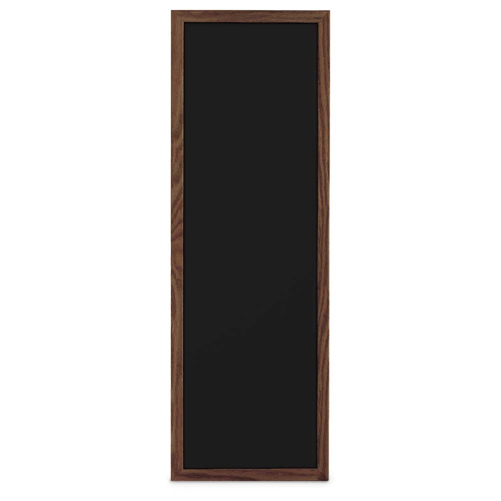 Black dry erase board 12' x 36' Walnut hardwood frame