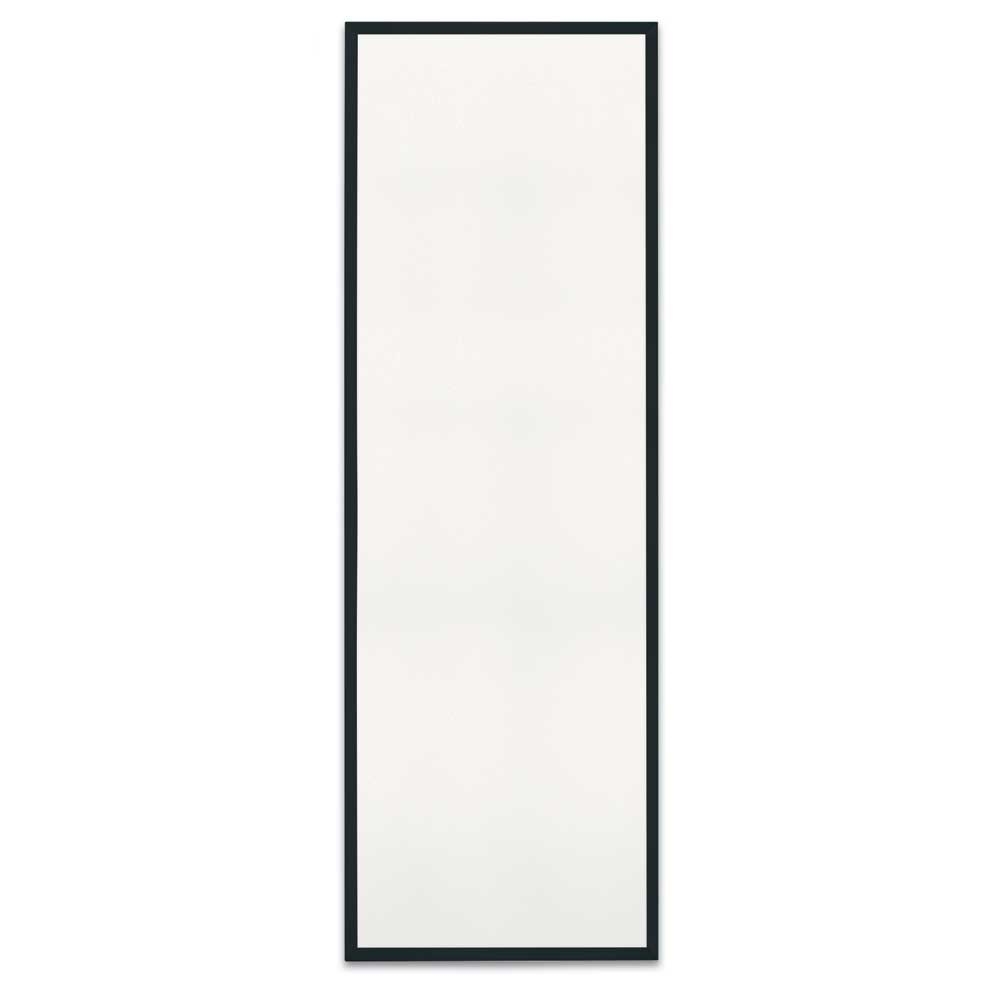 White dry erase board 12' x 36' Black aluminum frame