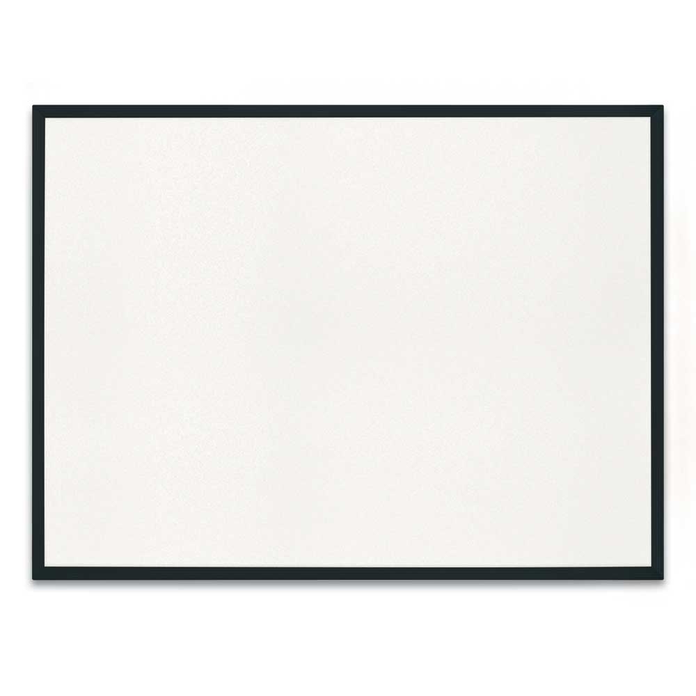 White dry erase board 24' x 18' Black aluminum frame