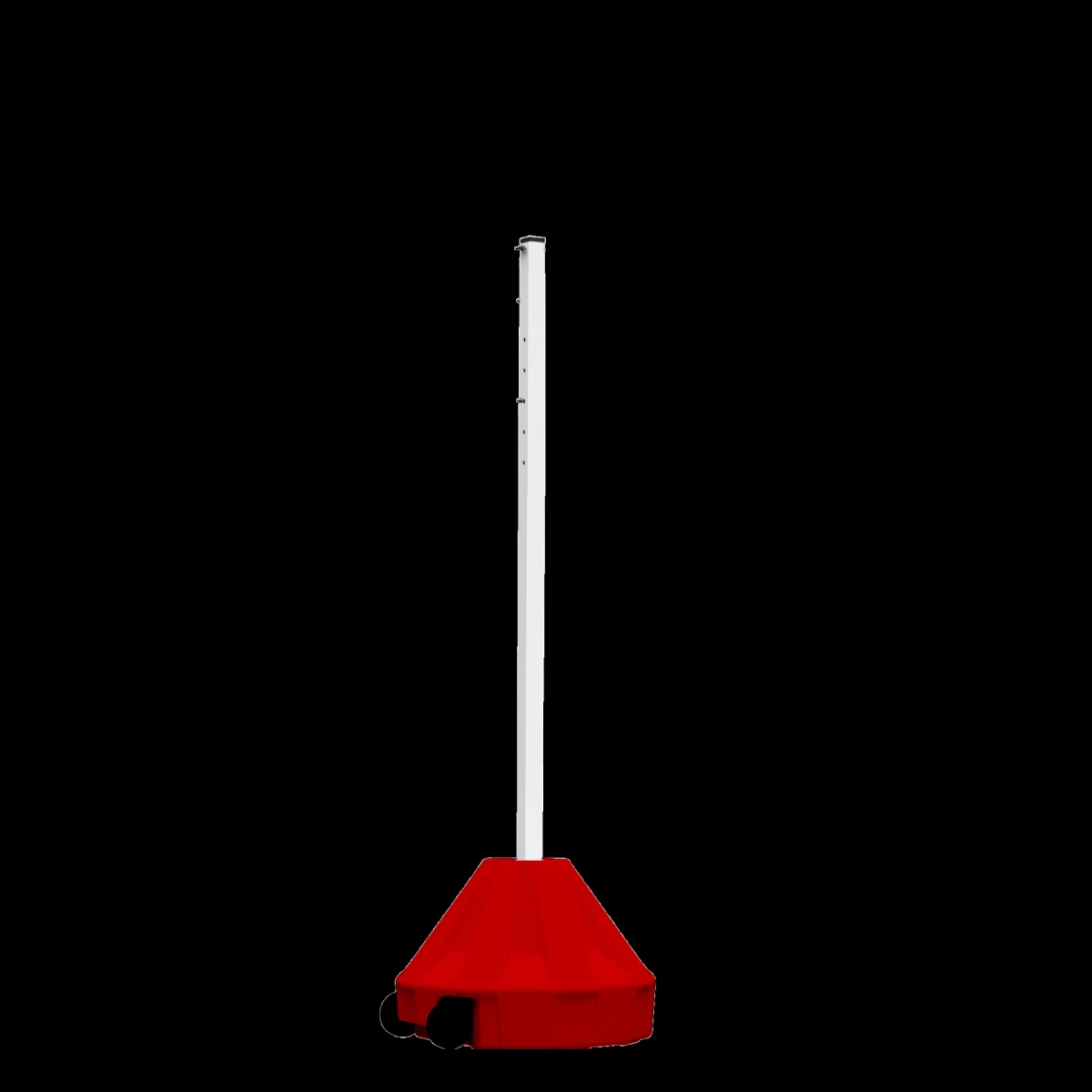 UVRAP18R-60PK Plasticade Roll-A-Base Mobile Parking Lot Post