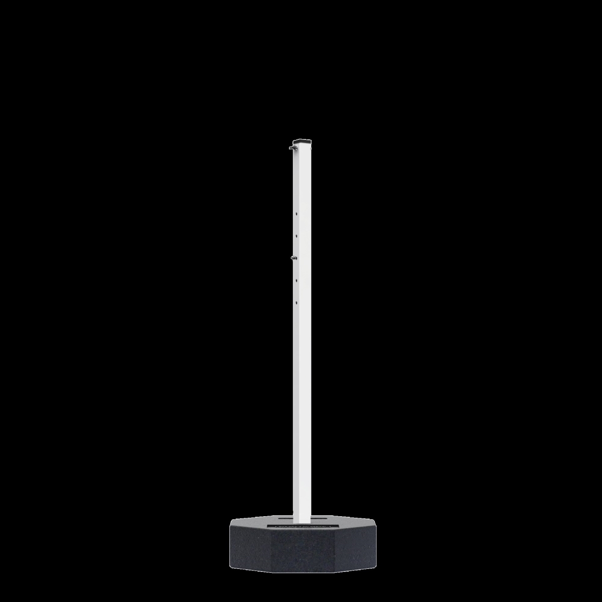 UV800RB60-60PK Plasticade Mobile Parking Lot Post