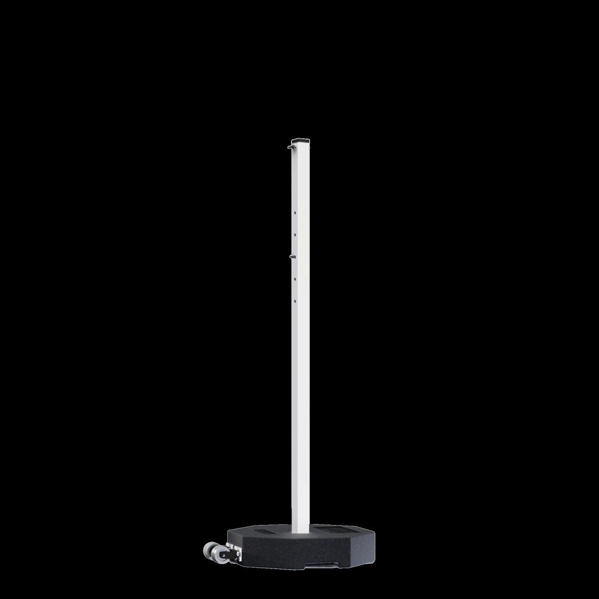 UV800RB30WHL-60PK Plasticade Mobile Parking Lot Post