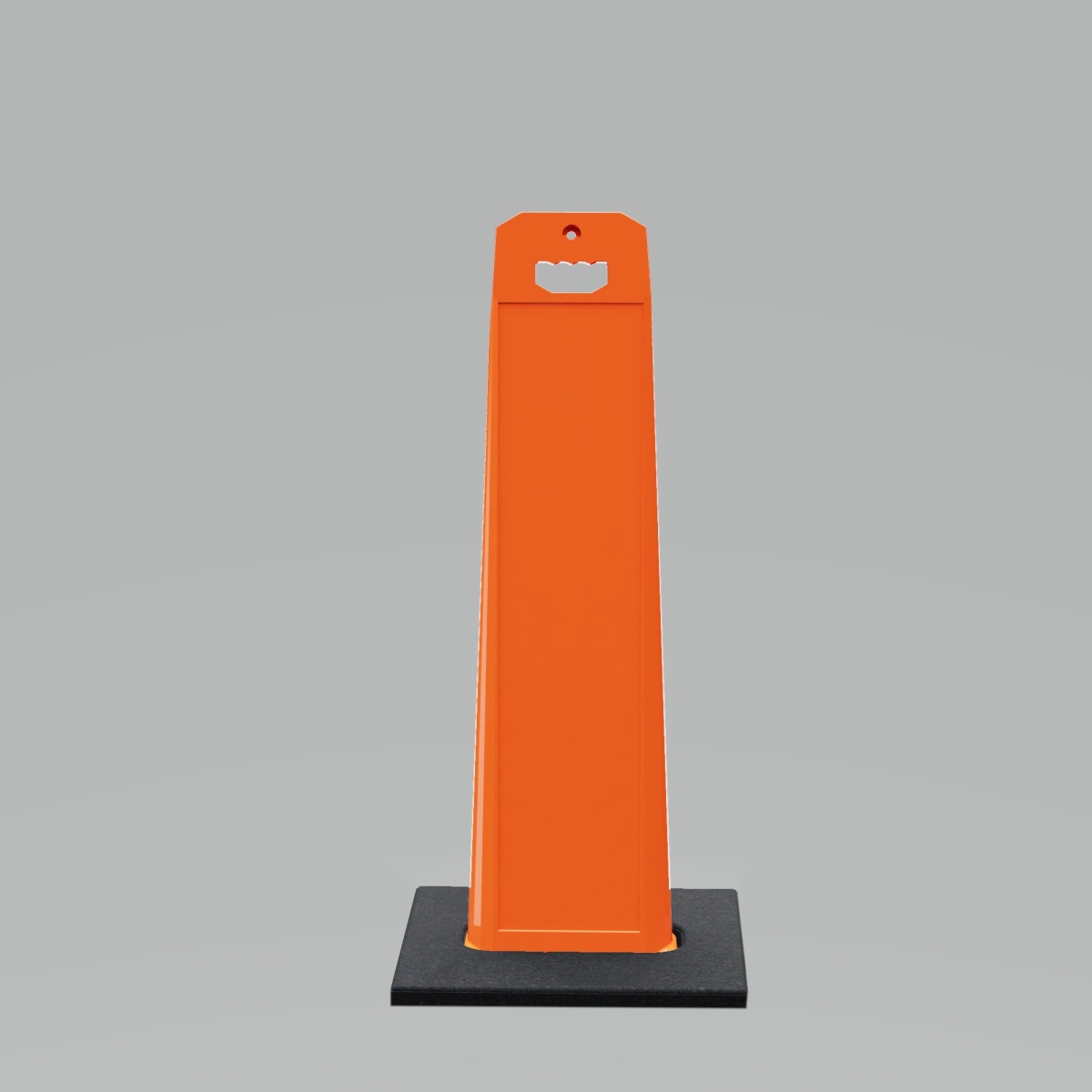 UV4109-ORANGE  Outdoor Standing Panel sign with weighted Base