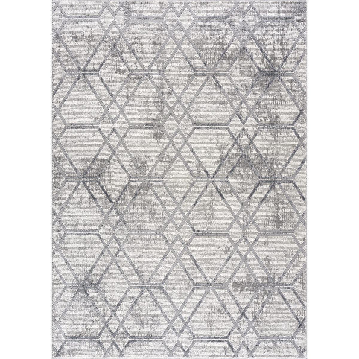 Picture of United Weavers 770 30472 58 5 ft. 3 in. x 7 ft. 2 in. Reserve Broadway Rectangle Area Rug &#44; White