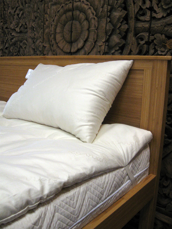Picture of Naturally Sleeping Pd-W-T-H Heavy Weight Twin Size Wool Pad - Mattress Only 