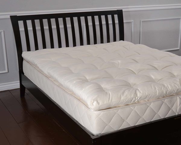 Picture of Naturally Sleeping Tp-W-CK-H Heavy Weight California King Size Wool Topper - Mattress Only 