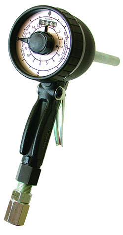 Mechanical Quart Totalizing Pistol-Type Meter with Rigid Pipe 0.5 in. NPT Female -  DenDesigns, DE1852076