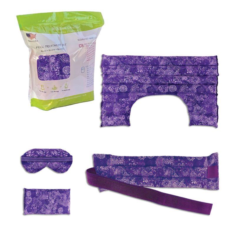 Picture of Nature Creation NC-FULLSETB-PPLFLW The Full Treatment Set - No.14 Purple Flower