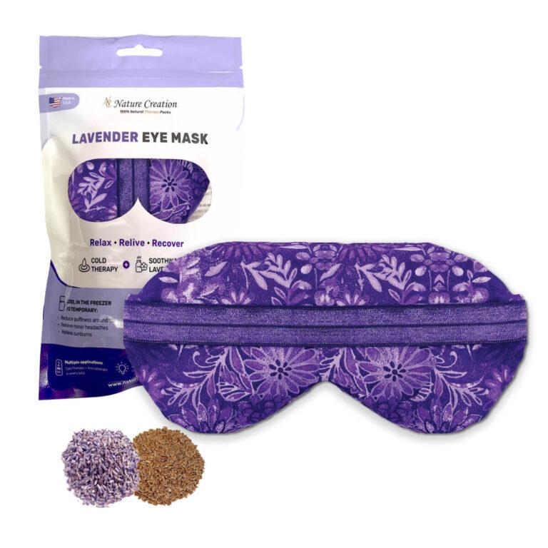 Picture of Nature Creation NC-EYEMASK-PPLFLW Lavender Eye Mask - No.14 Purple Flower