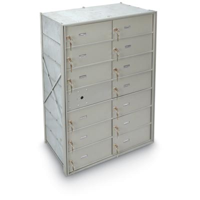 7 x4 DD, 4B Plus - 13 Large Door Front Load, 96