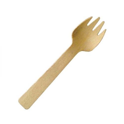Picture of Natures Party 8NPMSPK-nparty024 4 in. Woodsy Wooden Mini Sporks