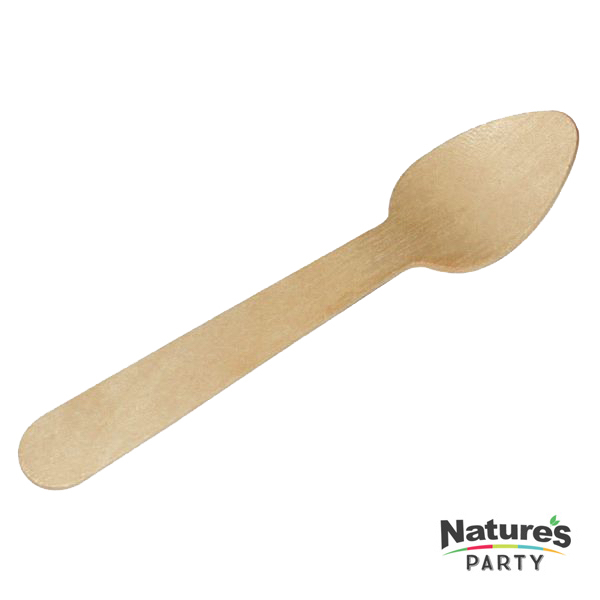 Picture of Natures Party 8NPCCB11-nparty023 4 in. Woodsy Wooden Mini Spoons