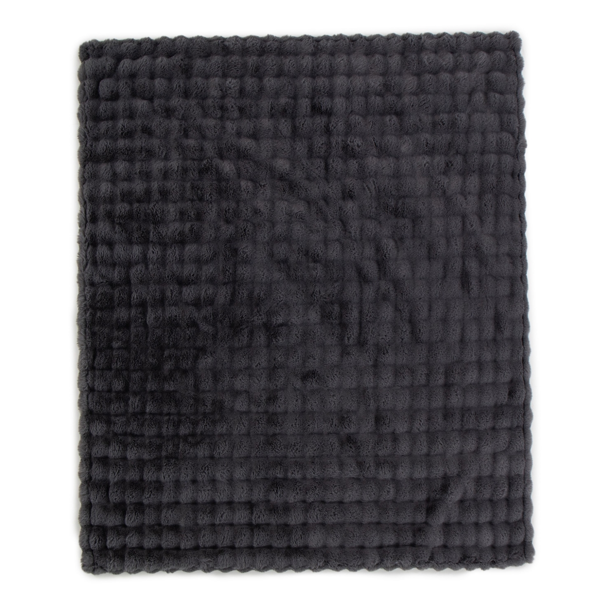 Picture of The Northwest Group 1GEN-T9700-0003-RET Generic Charcoal Cascade Ultra Fine Faux Fur Blanket