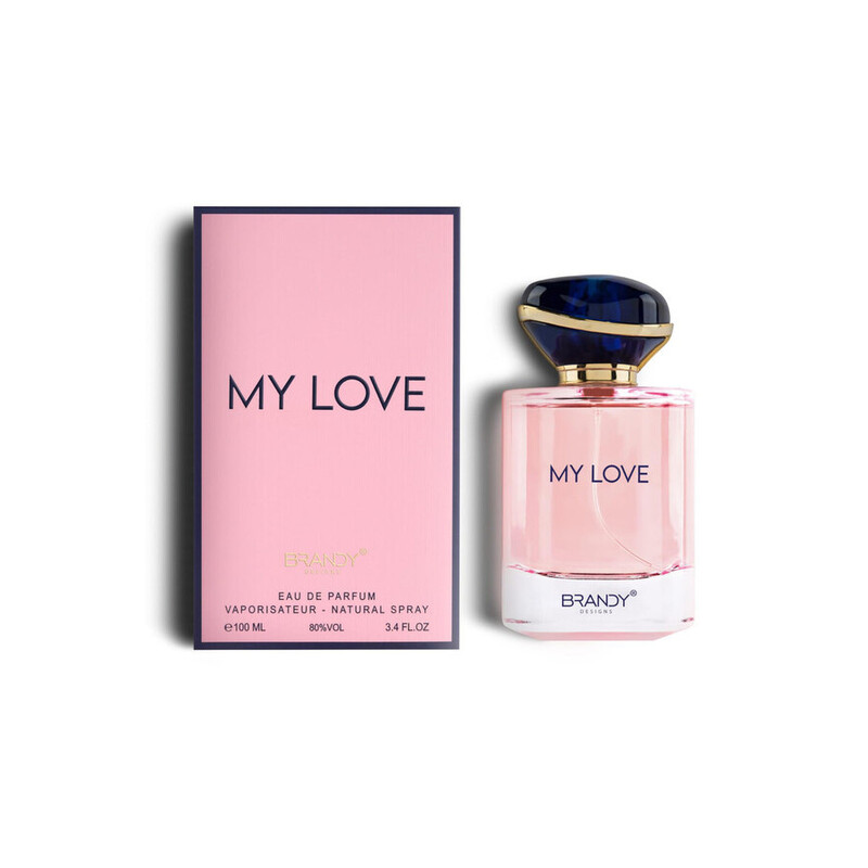 BRANDY331581 3.4 oz My Love Eau De Parfum Spray for Women
