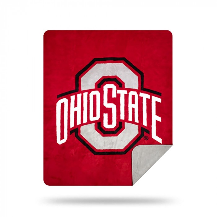Picture of Northwest 1COL361000016RET 60 x 72 in. COL 361 Ohio State Buckeyes Sliver Knit Throw