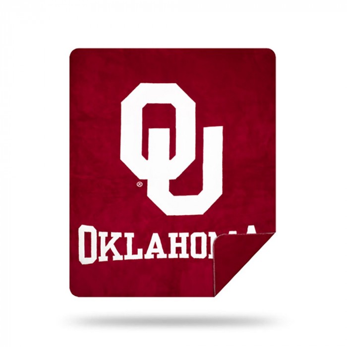 Picture of Northwest 1COL361000029RET 60 x 72 in. COL 361 Oklahoma Sooners Sliver Knit Throw