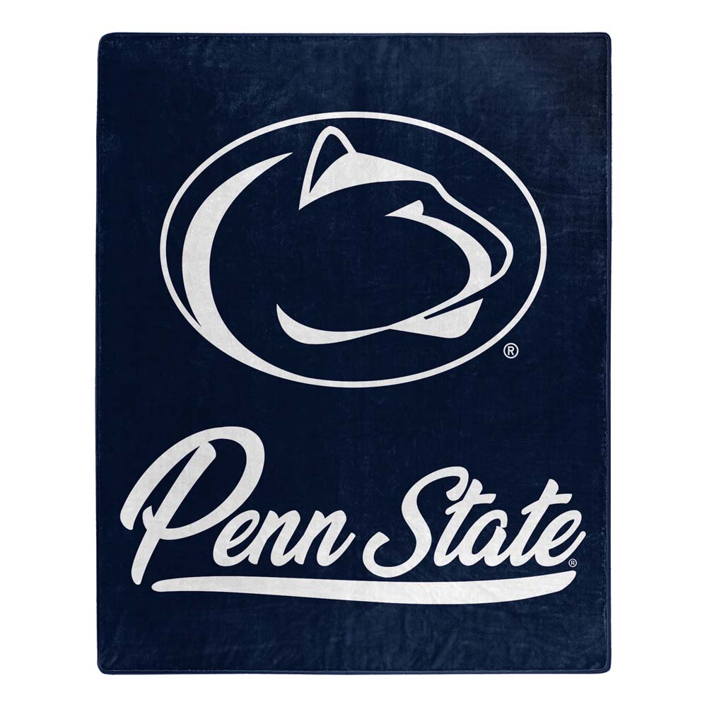 1COL-07060-0024-RET 50 x 60 in. Penn State Nittany Lions Signature Raschel Throw Blanket