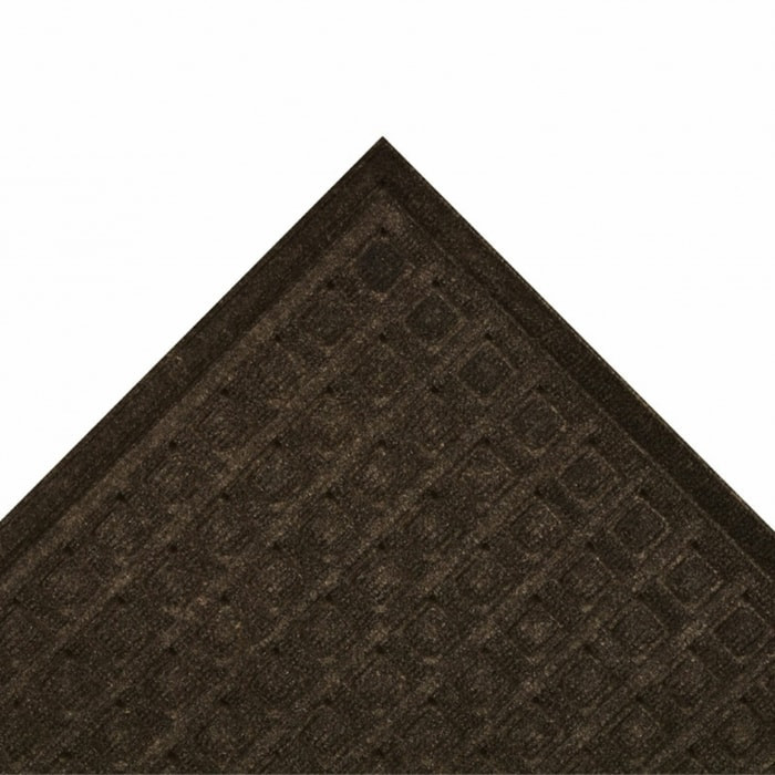 152S0035CH 3 x 5 ft. Waffle CTE Moisture & Scraper Entrance Floor Mat, Charcoal