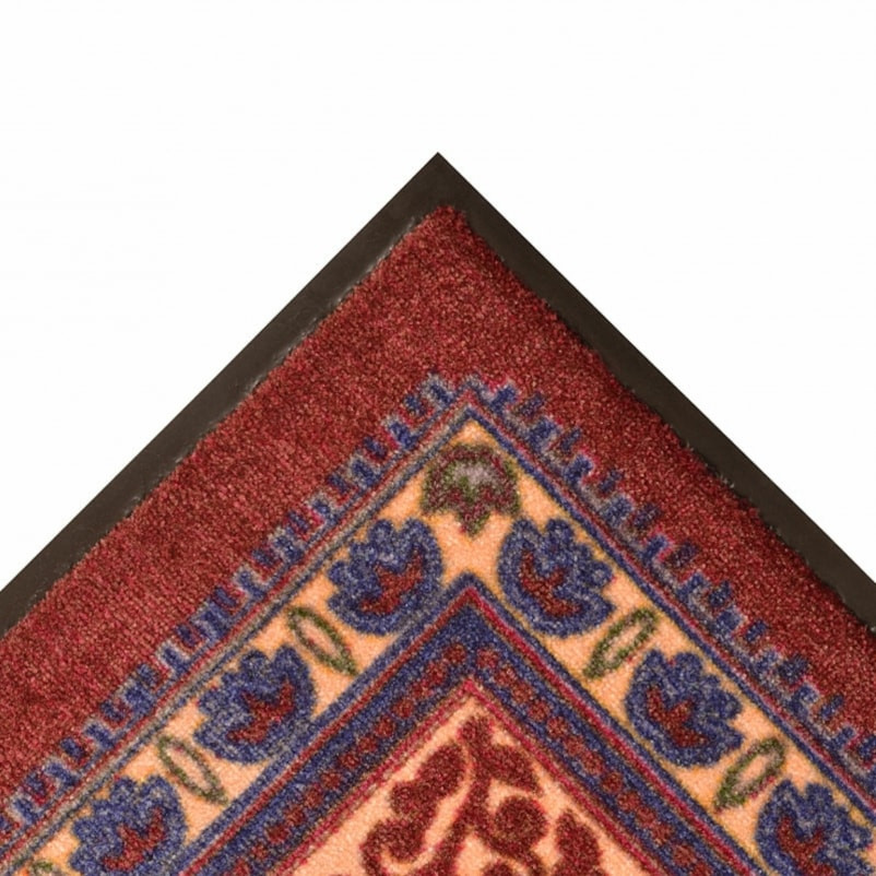 170S0046BD 4 x 6 ft. Orientrax Water Absorbing Entry Floor Mat, Burgundy