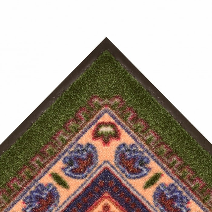 170S0046GN 4 x 6 ft. Orientrax Water Absorbing Entry Floor Mat, Emerald