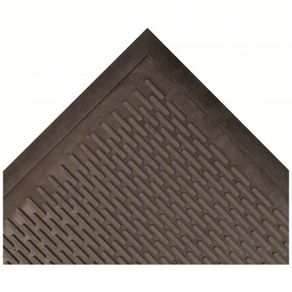 340P0035BL 3 x 5 ft. Soil Guard Perforated Floor Mat, Black
