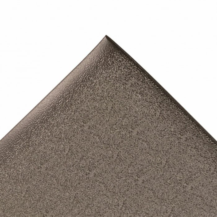 NoTrax 411R0436BL Sof-Tred Anti-Fatigue Floor Mat - 3' x 60', 9/16 Thick, Black