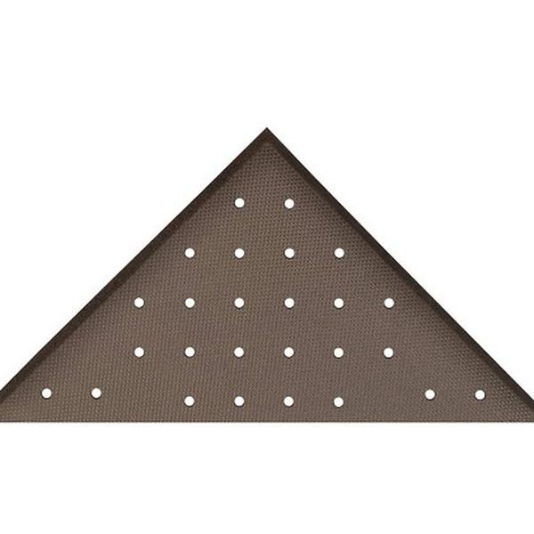 424S3660BL 36 x 60 in. Superfoam Plus Perforated Floor Mat, Black