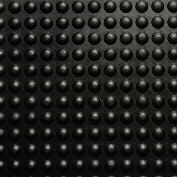 447S3010BL 30 in. x 10 ft. Bubble Top Comfort-Eze Anti-Fatigue Floor Mat, Black
