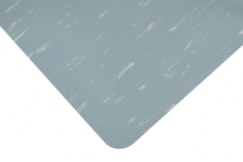 511R0024BU 2 x 75 ft. Marble-Tuff Anti Fatigue Floor Mat, Blue