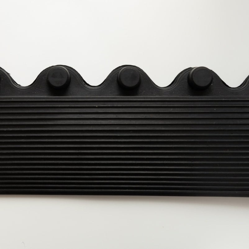 551M0005BL 2 in. x 5 ft. M.D. Male Ramp System for Cushion-Ease, Black