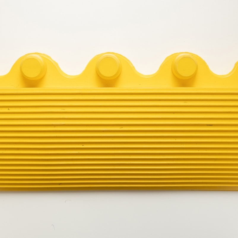 551M0005YL 2 in. x 5 ft. M.D. Male Ramp System for Cushion-Ease, Yellow