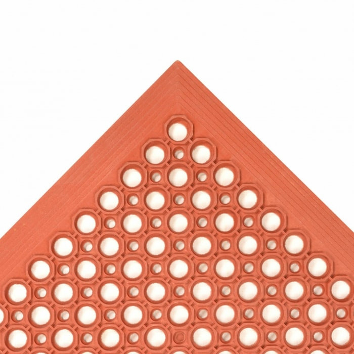NoTrax 562S0310RD Sanitop Grease-Resistant Floor Mat, 3' x 10', 1/2 Thick, Red