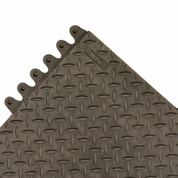 573SC018BL 18 x 18 in. De-Flex ESD Interlocking Floor Mat, Black - Case of 8