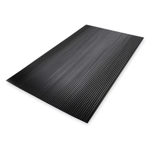 830S0035BL 3 x 5 ft. Switchboard Floor Mat, Black