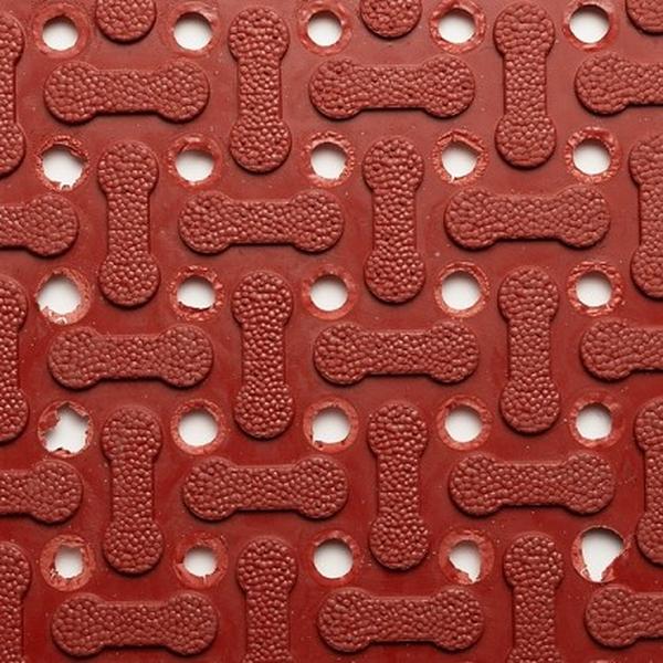 T18S0035RD 3 x 5 ft. Superflow Reversible Anti-Fatigue Floor Mat, Red