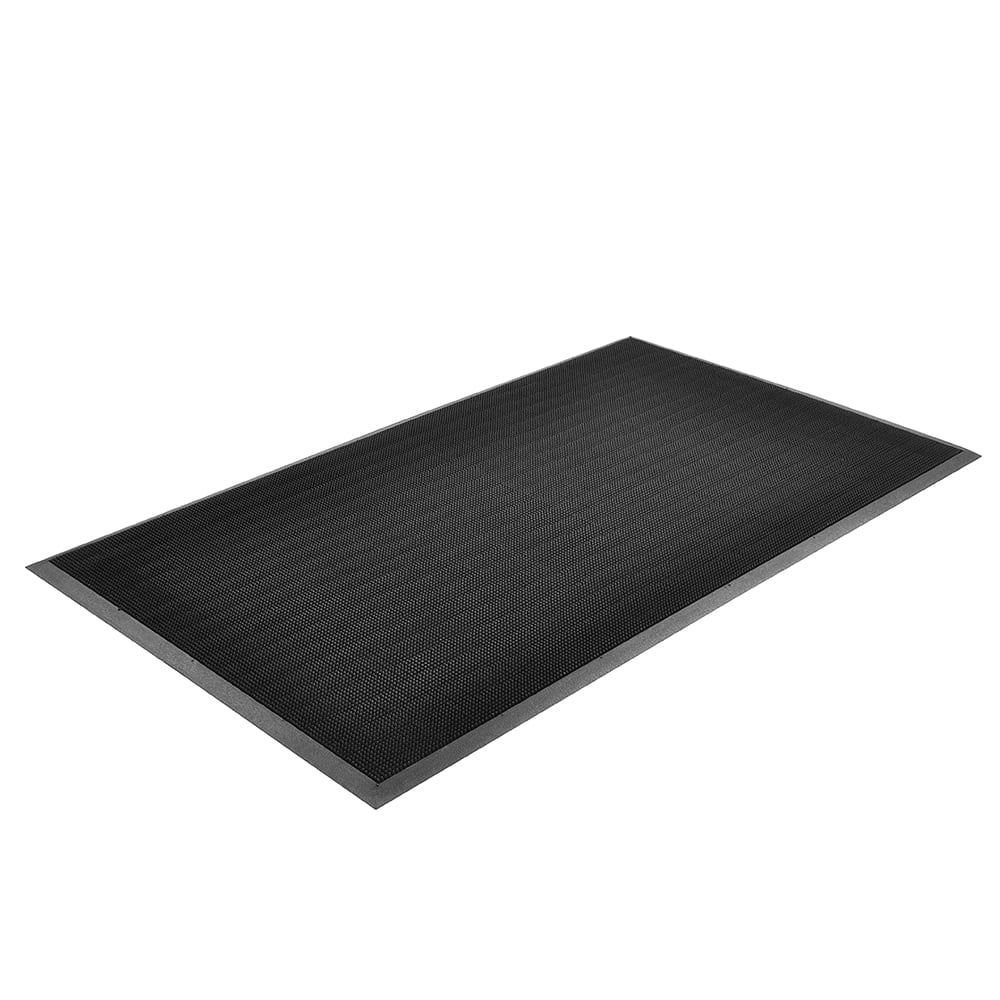 T28S3239BL 32 x 39 in. Finger Scrape Entry Floor Mat, Black